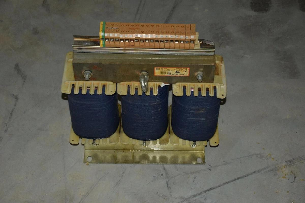 Used Block Transformer B0210039 9KVA Core 480V/277V  400V/230V 45KVA Autotransformer