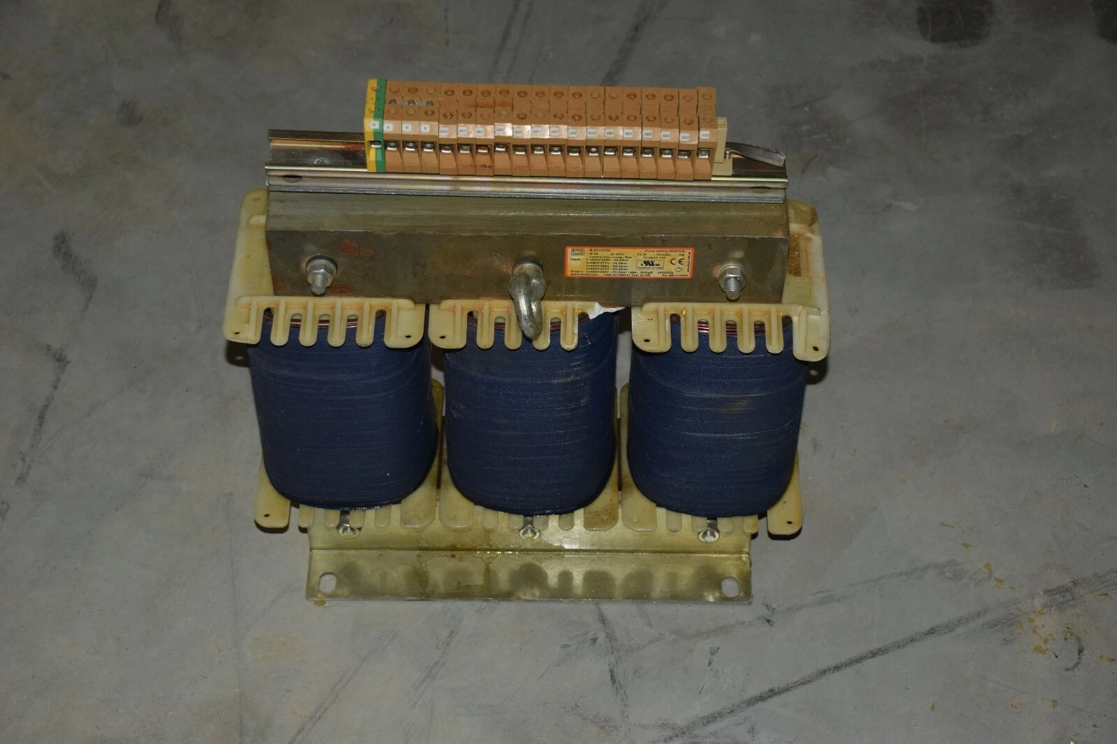 Used Block Transformer B0210039 9KVA Core 480V/277V 400V/230V 45KVA Autotransformer