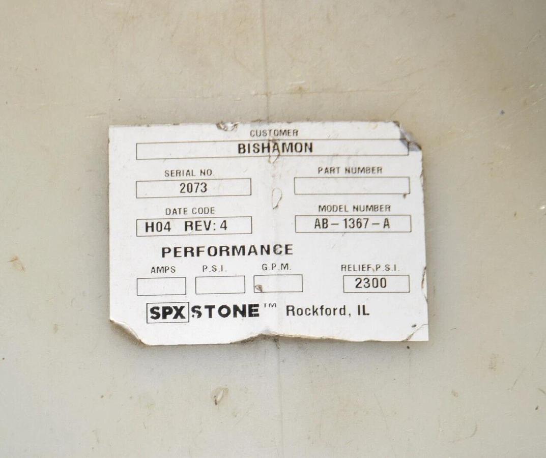 Used Bishamon Hydraulic Lift Table LX50 1,100lb 500kg Capacity 115/208-230v w Pump