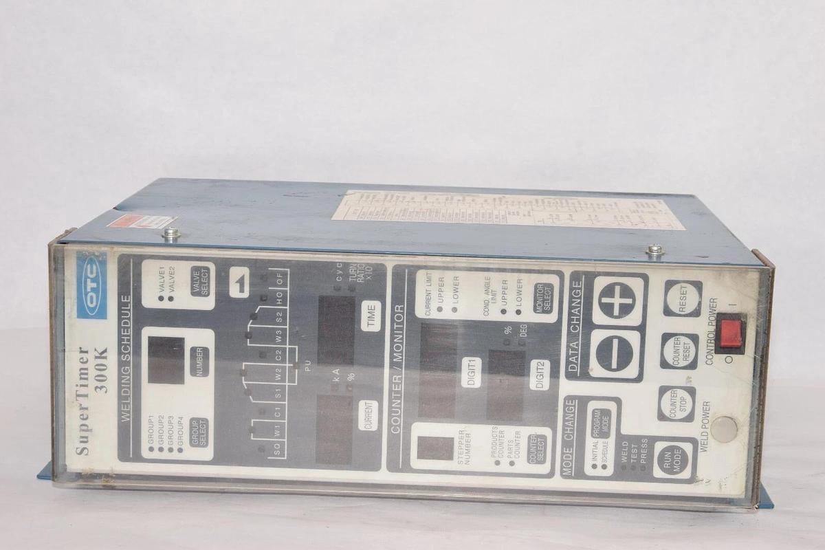 Used Daihen SuperTimer 300k OTC Resistance Welding Controler VX300K 200/220/400/440v