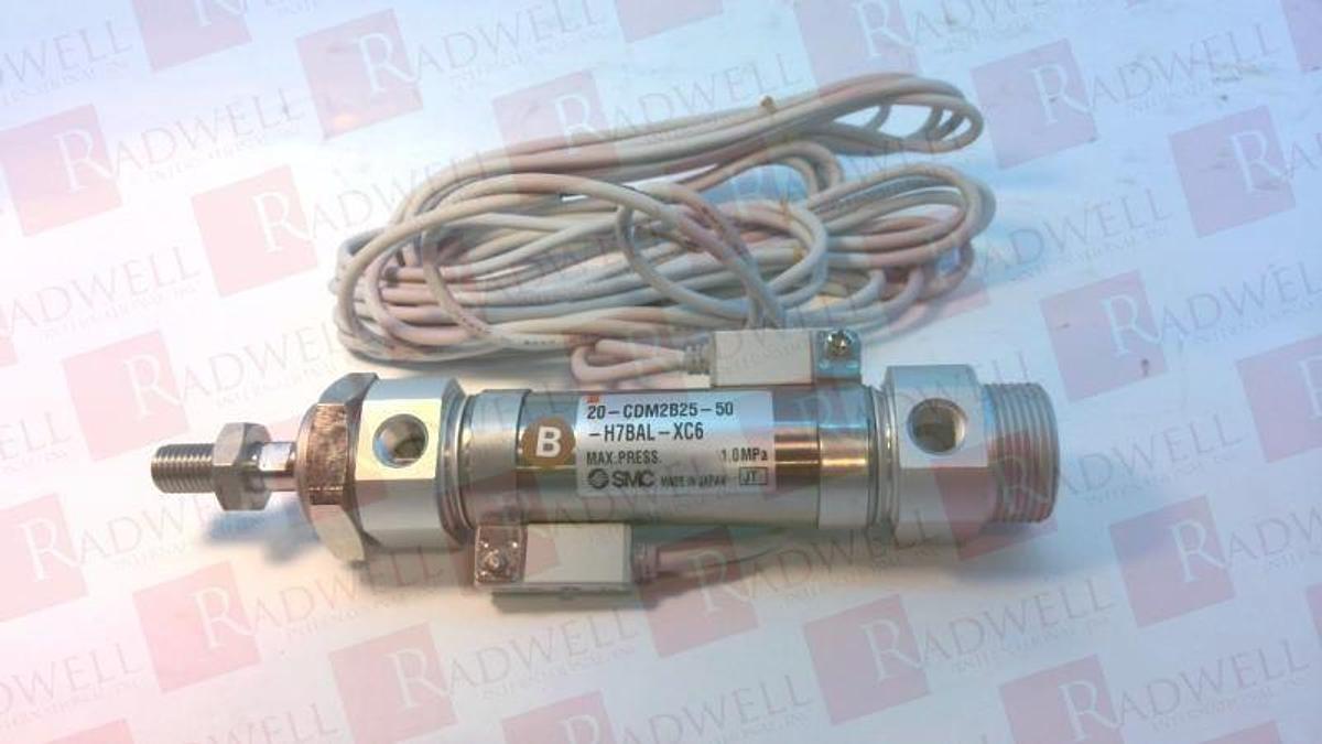 (NEW) SMC CDMBN40-50 150psi Pneumatic Air Cylinder