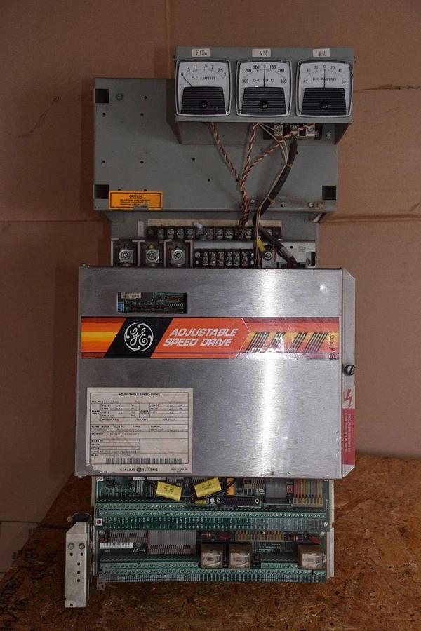 Used GE GENERAL ELECTRIC DC-300 Adjustable speed drive 10HP 10 HP 7VXAS057CD04