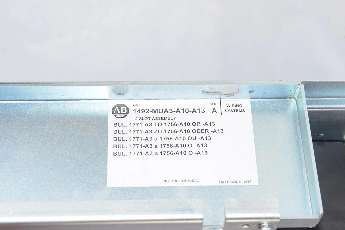 Used ALLEN BRADLEY 1492-MUA3-A10-A13 Conversion Mounting Assembly