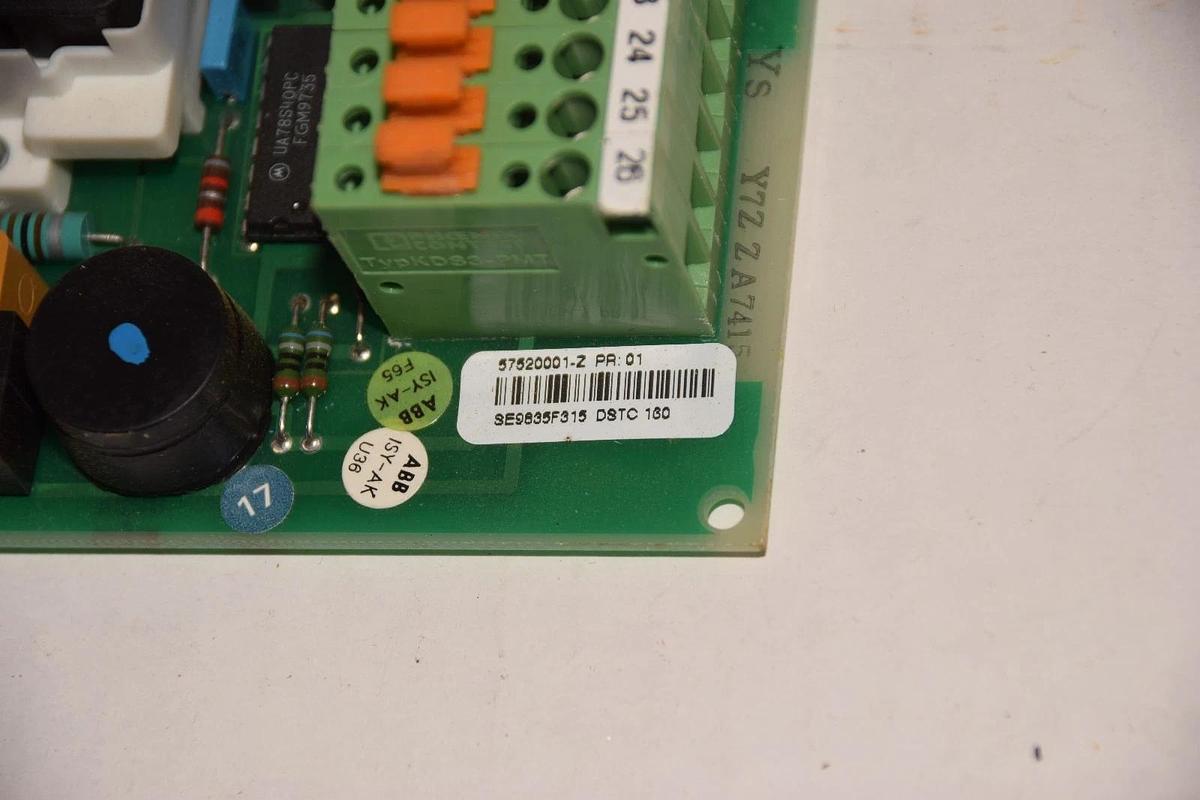 ABB 57520001-Z 57520001Z TERMINATION MODULE NEW