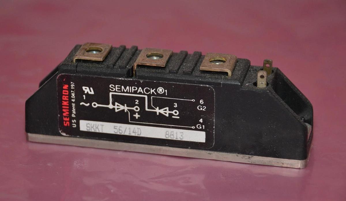 Used Semikron Semipack SKT 56/14D 8813 SKKT56/14D8813 SKKT56/14D 8813