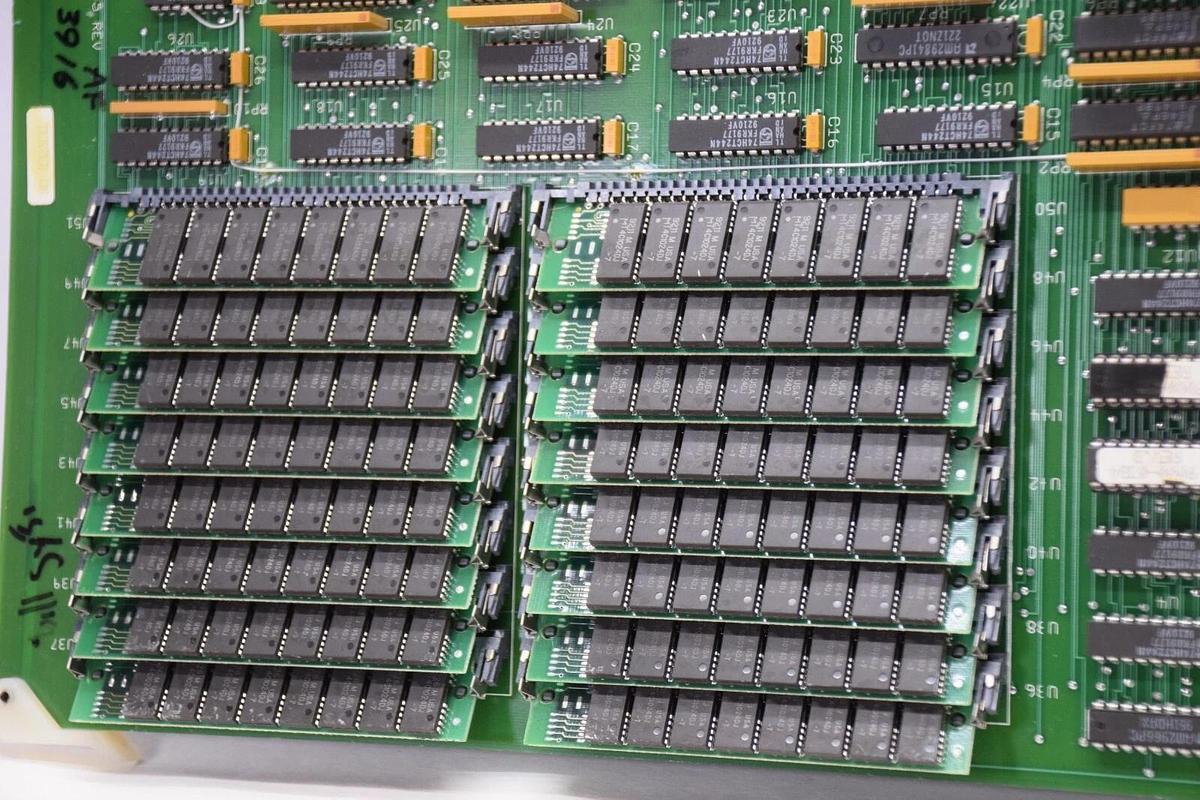 Used ADAC LABS 2143-5005 21435005 Rev U Image Memory PCBA Circuit Board Card