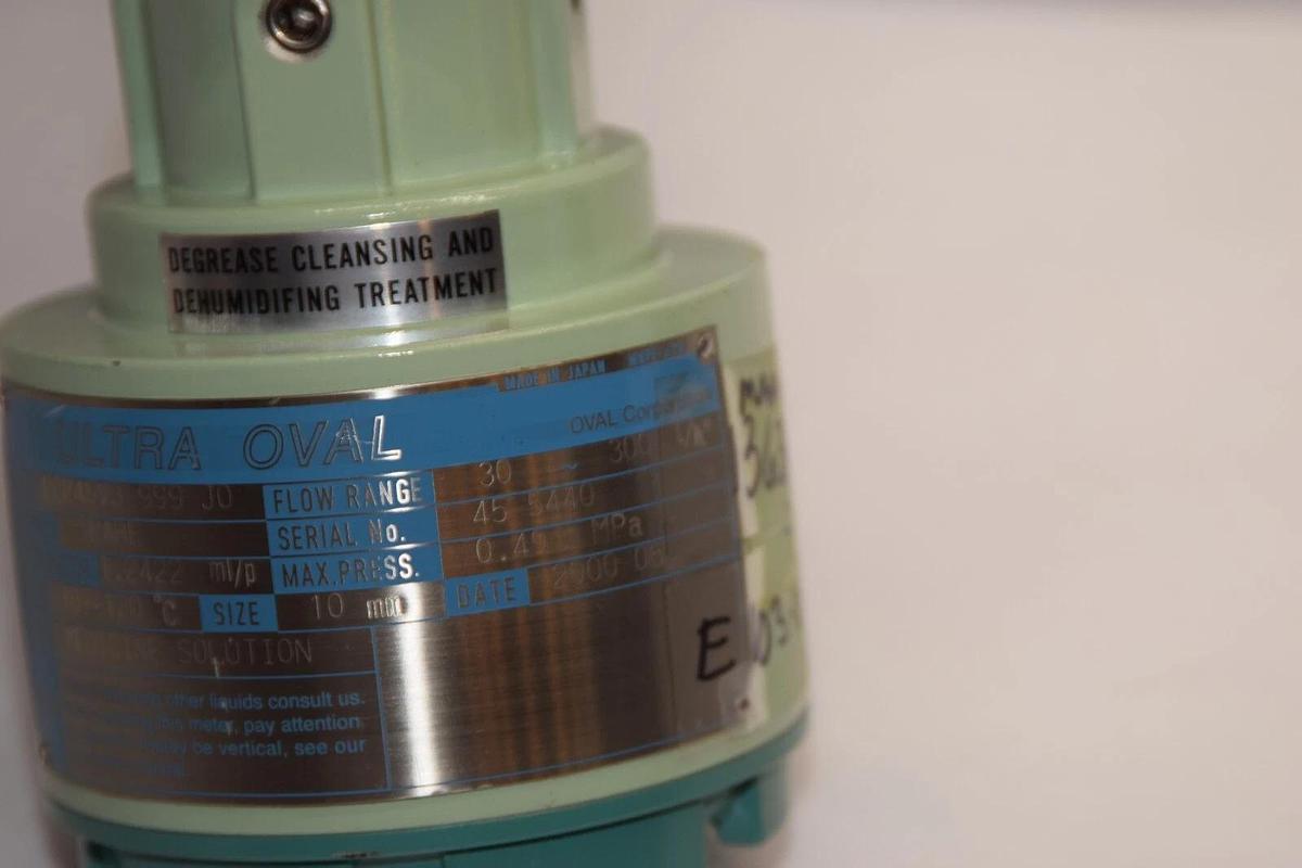 (NEW) ULTRA OVAL LCP45V3-999-J0 10mm 0.49MPa Stainless S/S Flow Meter