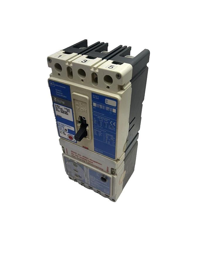 Used Cutler Hammer ELFW3100L, 3p 100a 415v, Circuit Breaker, With ELD133  100 A