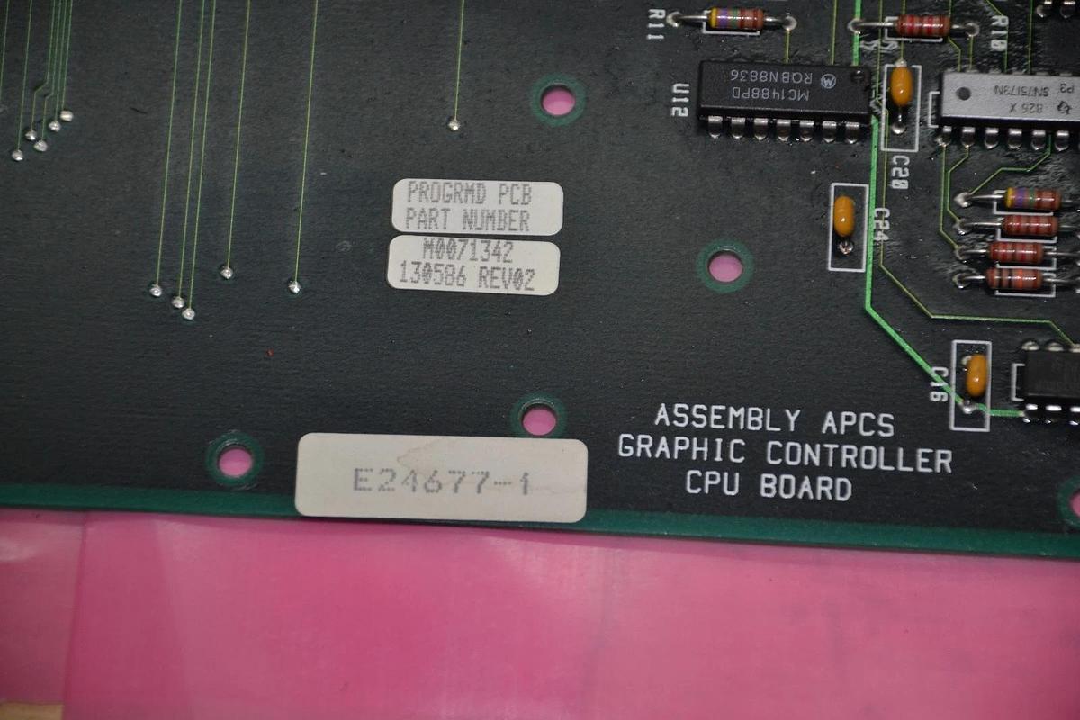Used GOSS E24677-1 PC APCS GRAPHIC CONTROLLER CPU PC BOARD