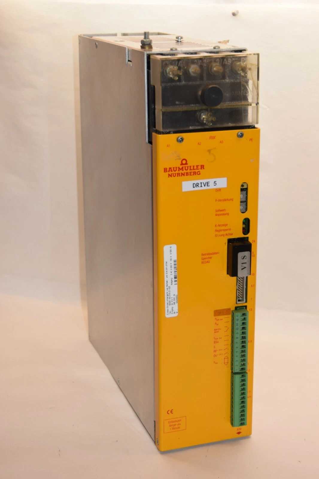 Used BAUMULLER Servo Drive Controller BUS20-160/270-31-023 BUS20-80/135-31-023