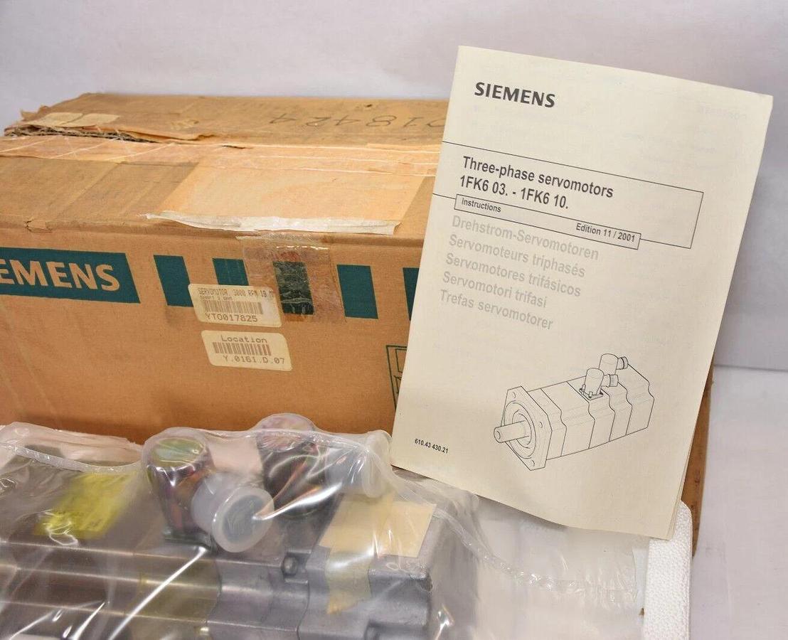 Siemens ServoMotor Servo Motor 1FK6042-6AF71-1EA2 1FK60426AF711EA2 (NEW)