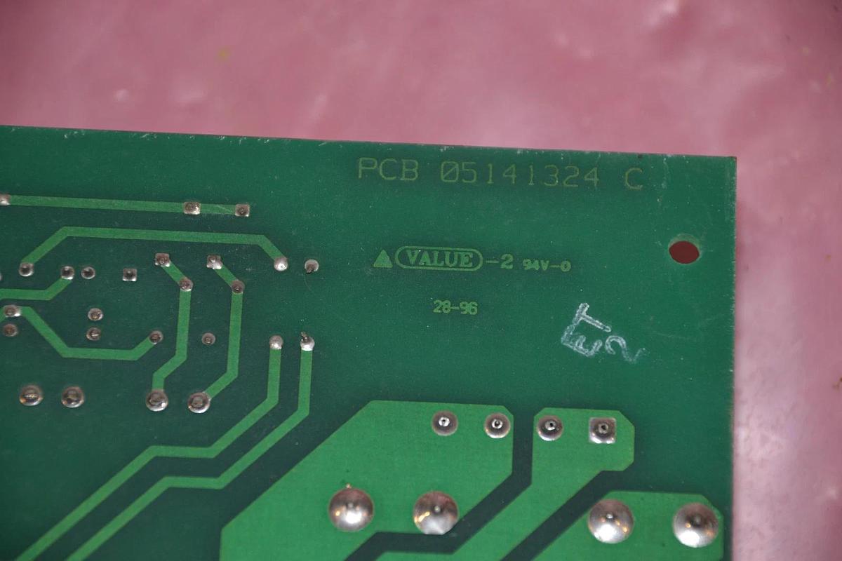 Used NO NAME CIRCUIT BOARD CARD 05141322-1 REV. H PCB 05141324 C 05141324C