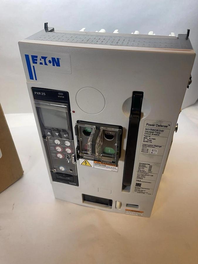 (New) Eaton Power Defense NYR6083W Insulated Case Circuit Breaker 800 Amp  800A