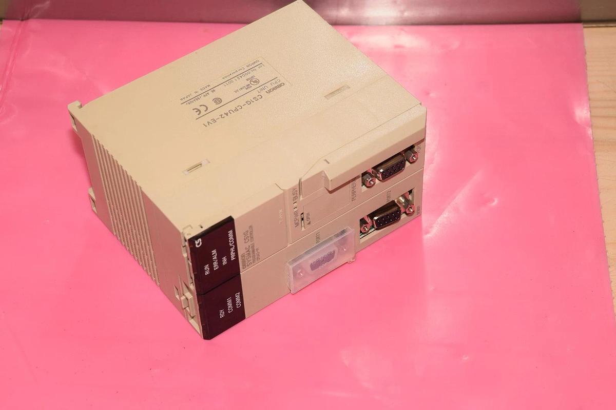 Used OMRON CS1G-CPU42-EV1 CONTROLLER (with) CS1W-SCB21 communication Board