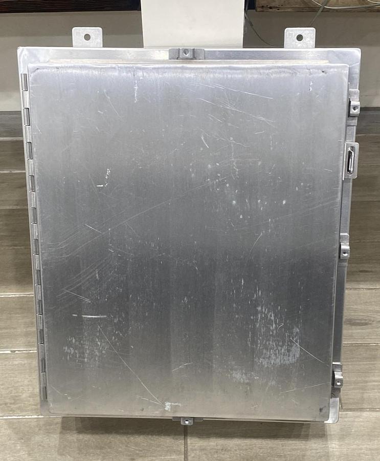 Used HOFFMAN  Enclosure SCR CVR PULL BOX  ASG24X24X6NK 24"X24"X6" (USED)