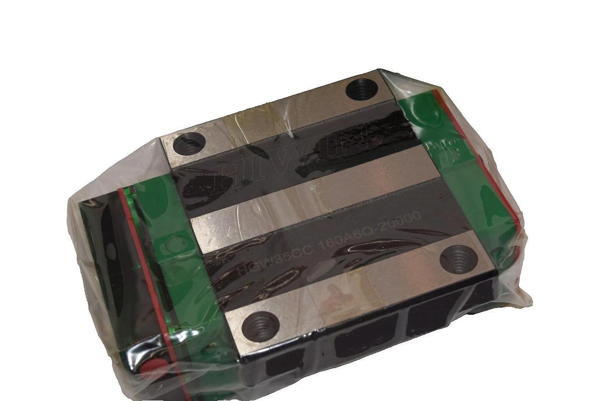 Hiwin HGW35CC 160A6Q-20000 , HGW-35-CC-Z0-H/E2 W35C Linear Guideway Block (New)