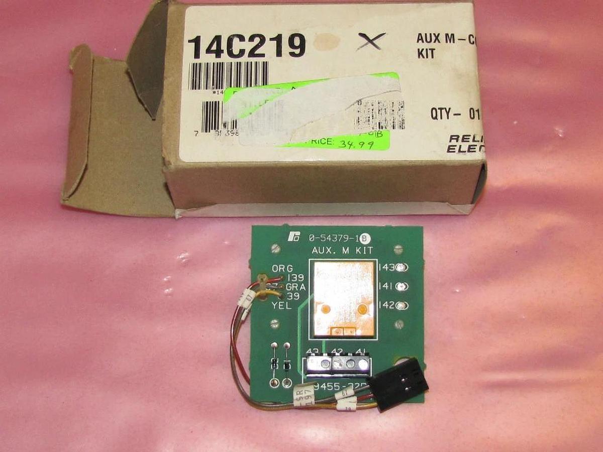 RELIANCE ELECTRIC 0-54379-1B 0543791B AUX M-CONTACT NEW