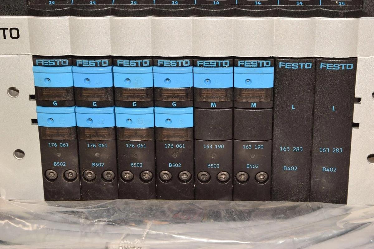 (NEW) FESTO CPV18-VI Valve Manifold With CPV18-GE-MP-8 Interface
