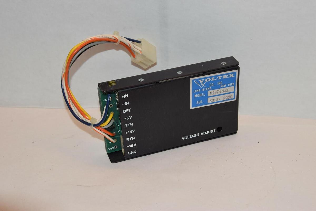 Used VOLTEX 82-746-24 24VDC POWER SUPPLY MODULE