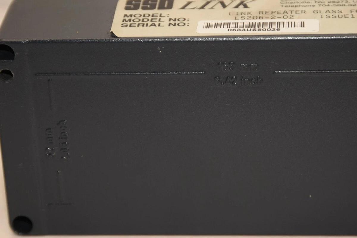 EUROTHERM DRIVES INC. SSD Link L5206-2-02 Issue 1.1 Link Repeater Glass New-READ