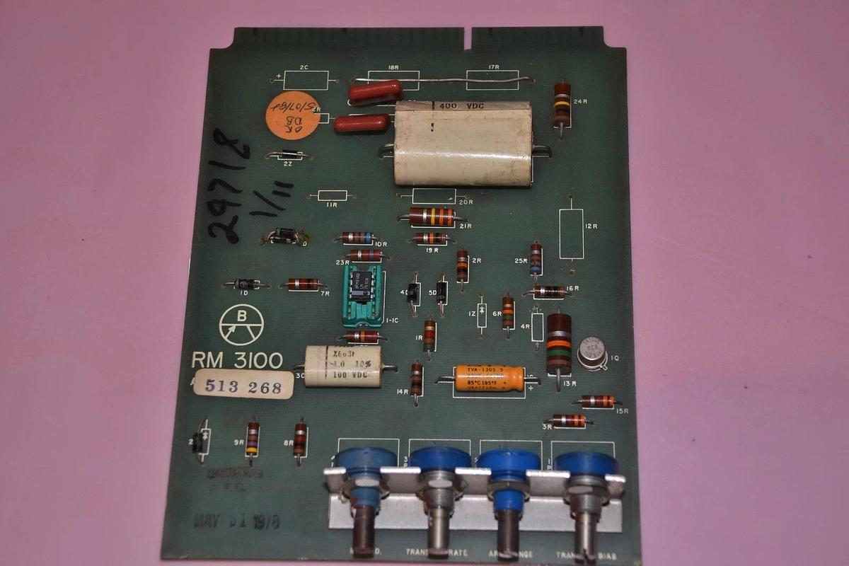 Used BURTON, Emerson, 513-268 513 268 513268 PC BOARD,  RIM 3100 Rim3100