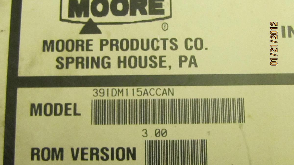 Used MOORE INPUT DISCRETE MODULE 39IDM115ACCAN IDM 115 VAC