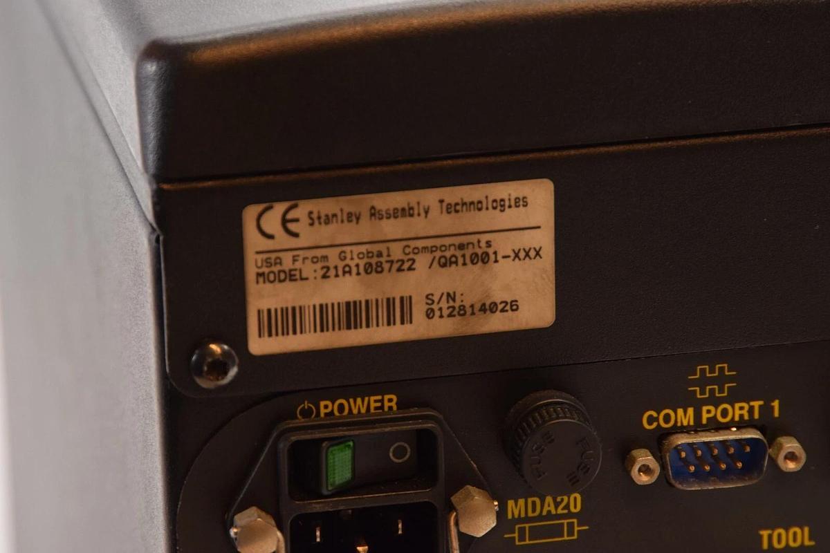 Used STANLEY 21A108722/QA1001-XXX 115/230Vac Controller