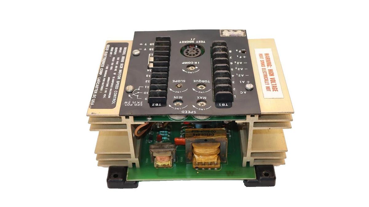 Used Seco Electroncis 8500 120Vac 60Hz 15Amp SCR Motor Speed Control