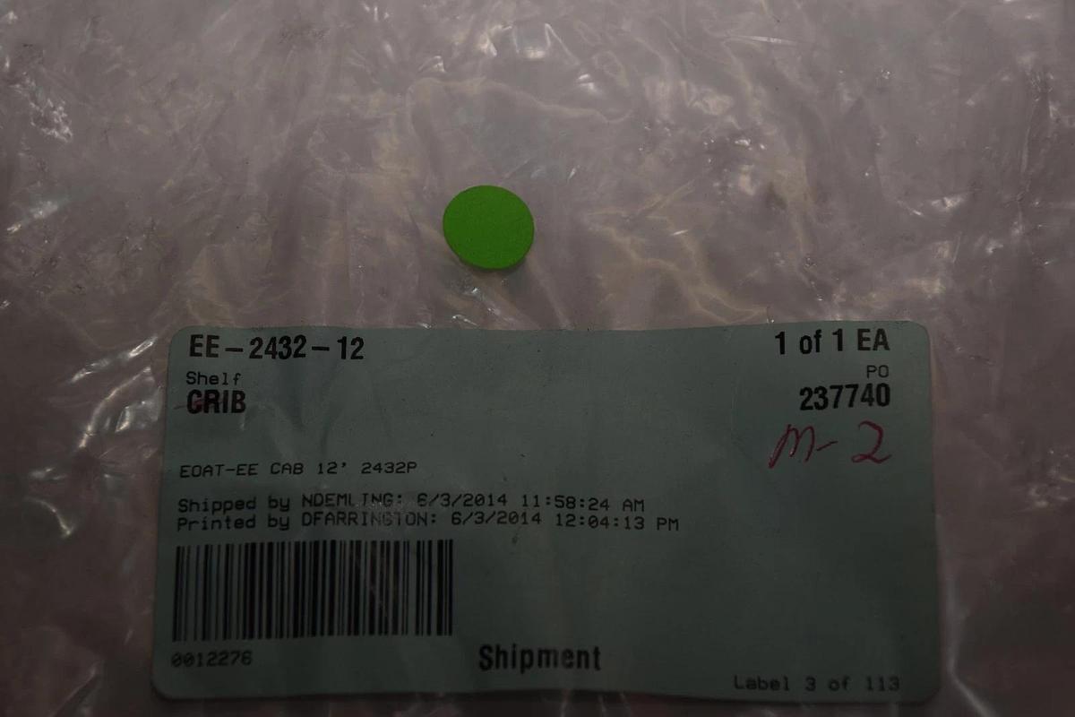 SPECO EE-2432-12 EE243212 12' E0AT-EE CONNECTOR CABLE NEW