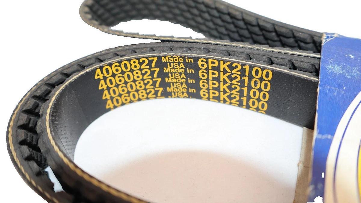 Goodyear Multi Serpentine Belt V-Belt Gatoback 4060827 6PK2100 923228 USA
