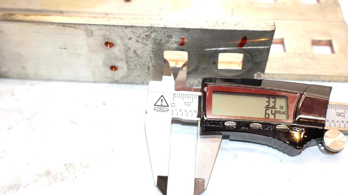 Used 12" x 2" x 1/4" Copper Buss Bar Bracket (Lot of 3)