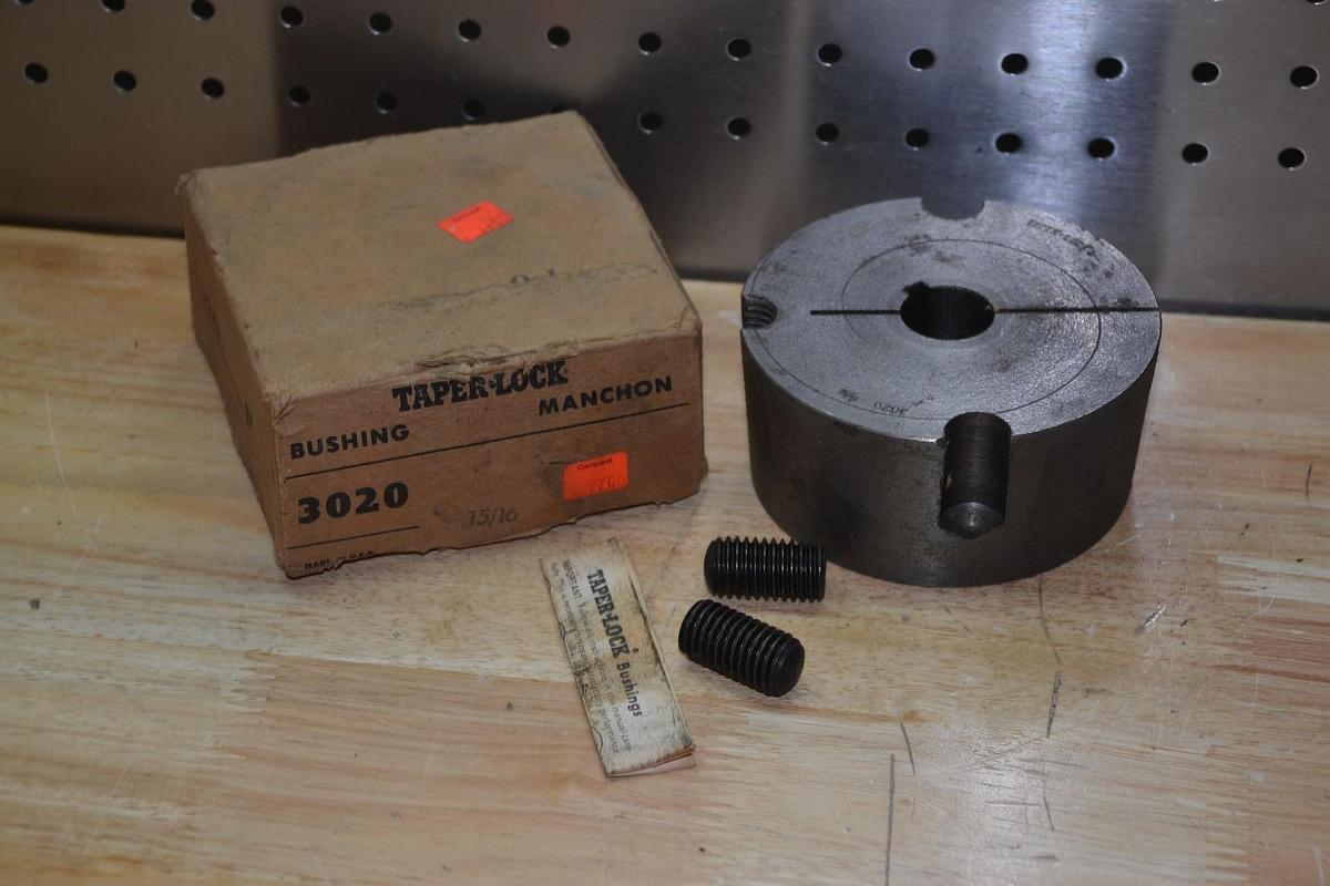 MANCHON / DODGE 3020 15/16" BORE TAPER LOCK BUSHING NEW