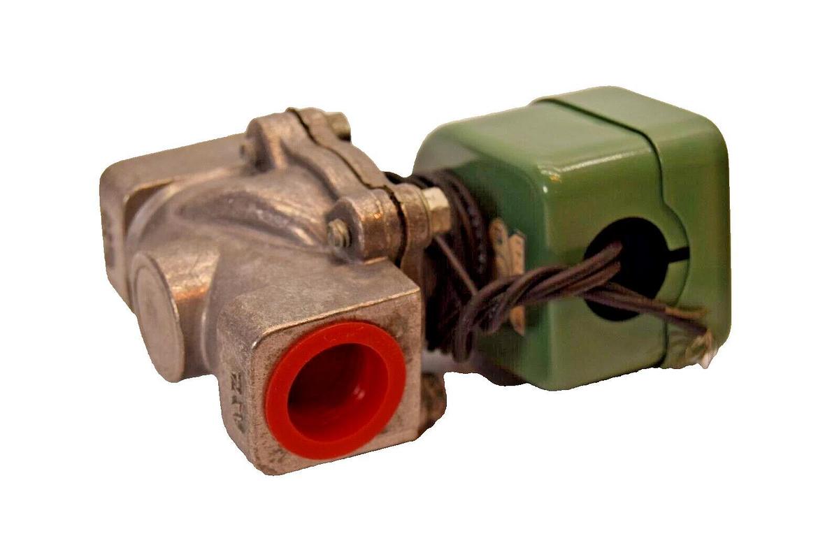 ASCO Solenoid Valve 821533 2NO 110/120v 3/4" 125psi (NEW)