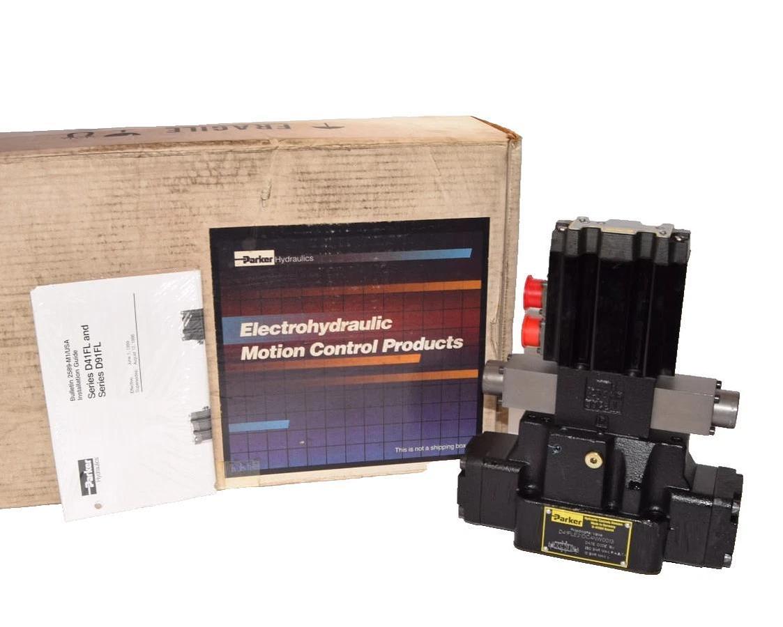 PARKER Proportional Servo Valve D41FLE21DC4NW0013 D1FVE02BCVW0A13 (NIB)