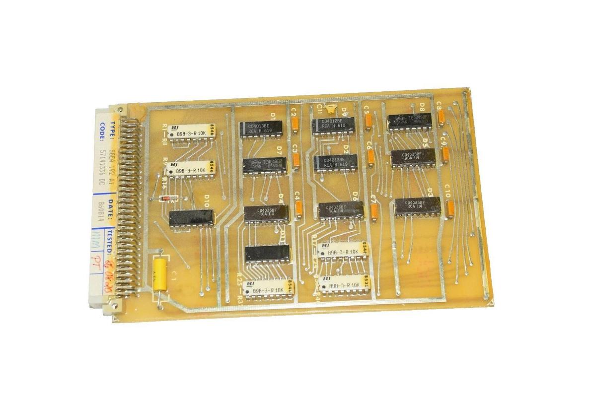 Used STROMBERG ABB Card SGEA 192 A1 57141336 DC , SGEA192A1