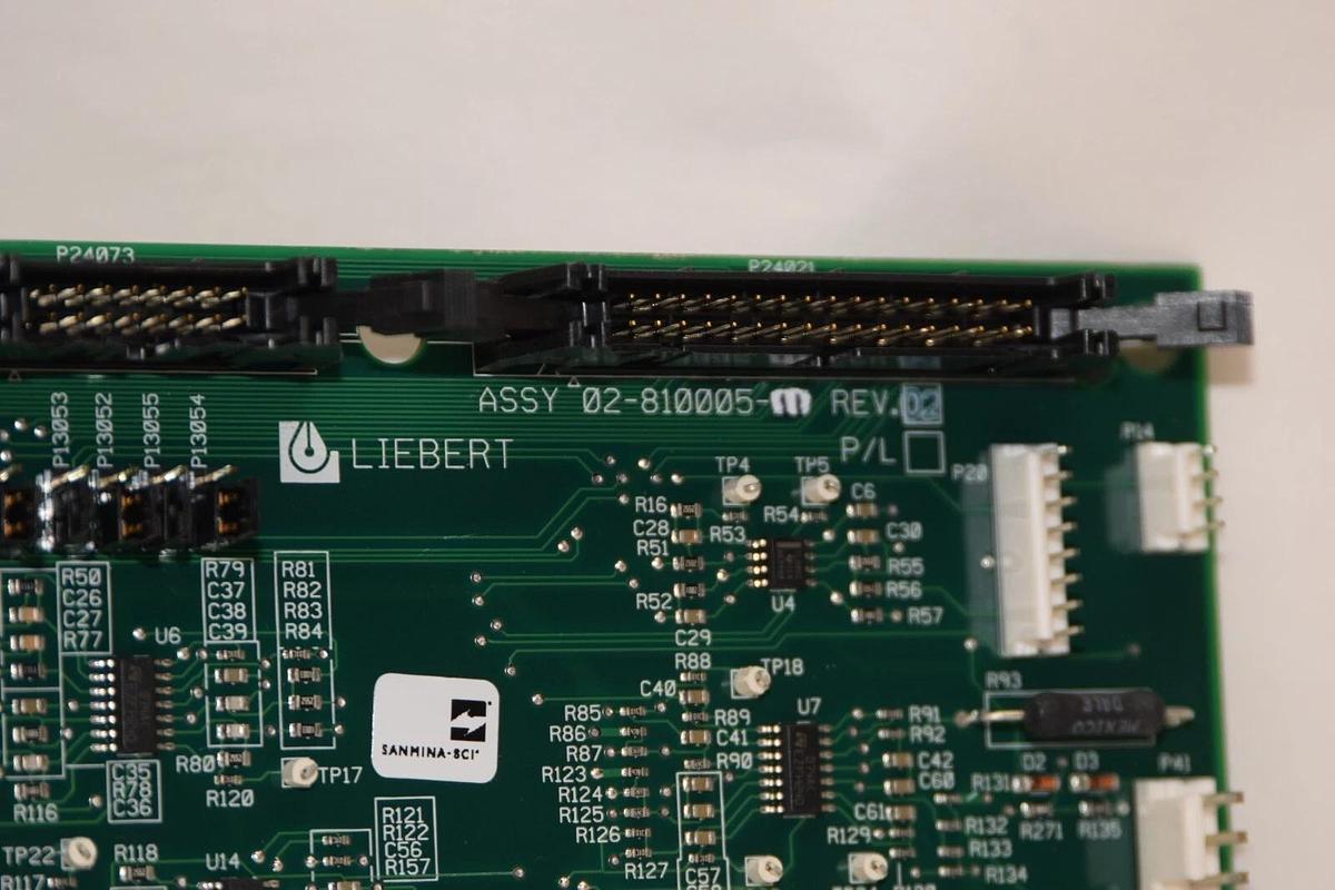 (NEW) EMERSON / LIEBERT 02-810005-M Rev 02 810005-1102S49A0018 Circuit Board