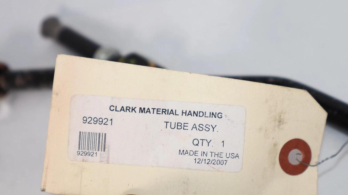 (NEW) CLARK MATERIAL HANDLING 929921 Forklift Tube Assembly