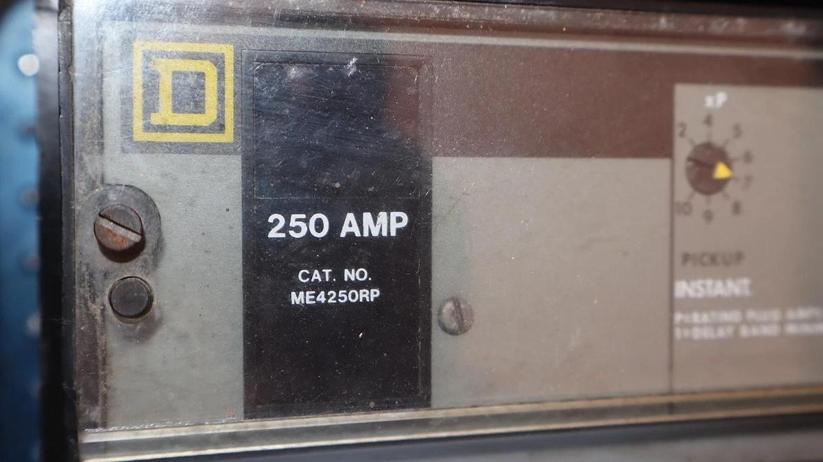 Used Square D I-LINE Breaker ME436LI 400A 400 Amp 600V Micrologic 250A Trip ME4250RP