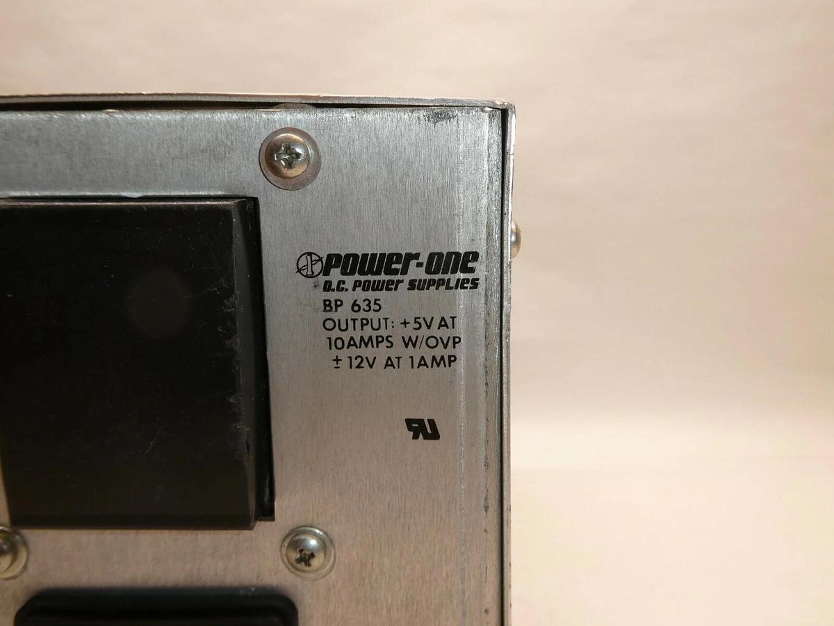 Used POWER ONE Power Supply BP 635 BP635 10A 10 Amp