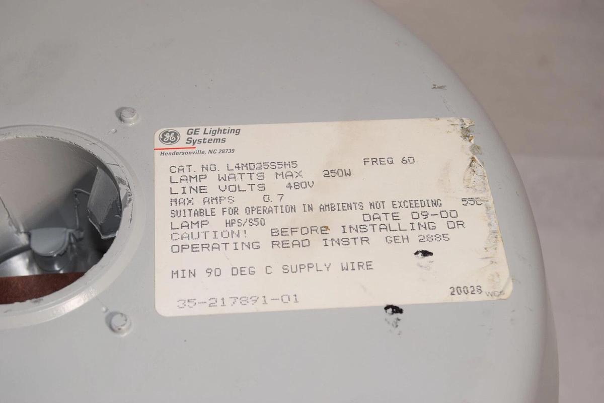 (NEW) GE LIGHTING SYSTEMS L4MD25S5M5 250W Ballast ASM for Lowmount Luminaire