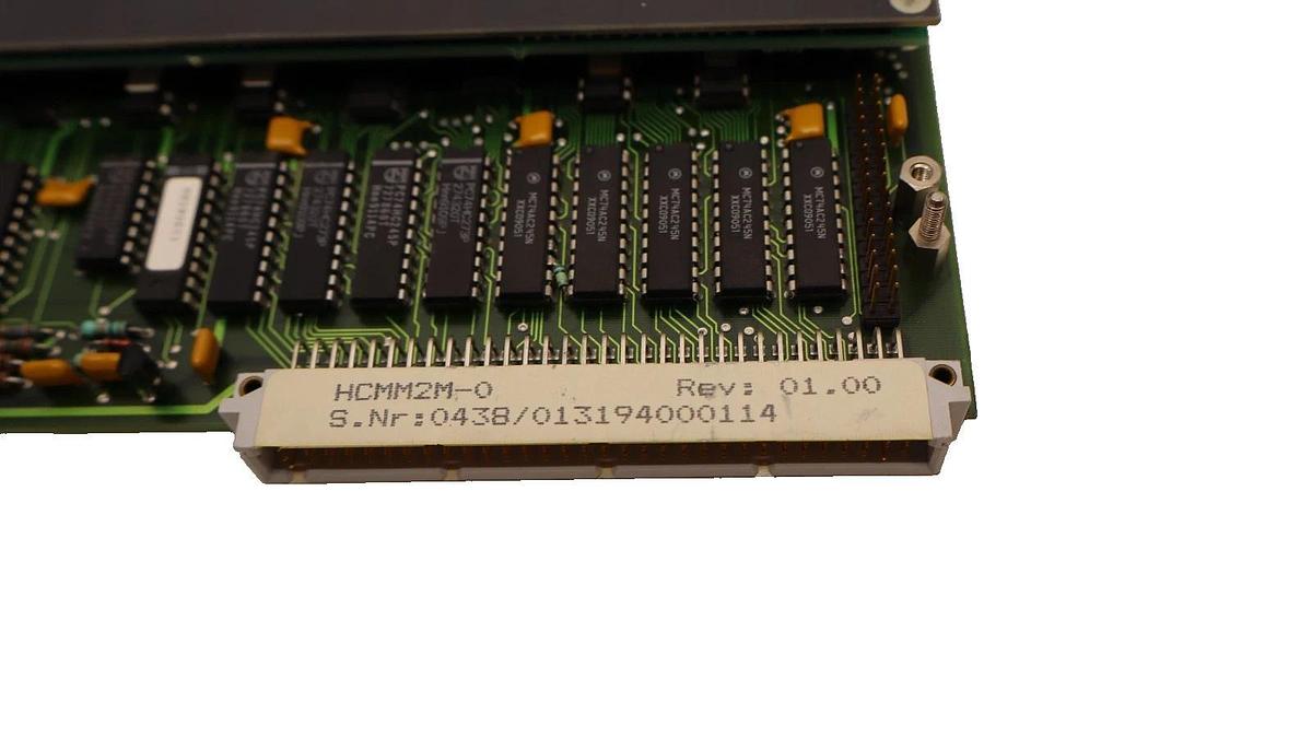 Used B & R B&R MAESTRO MM2M , HCMM2M-0 Rev: 1.00 PLC Card Expansion Memory Board