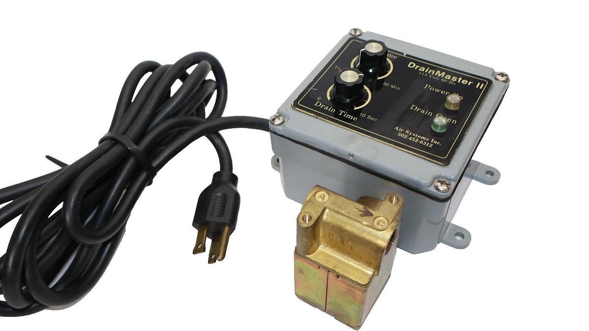 Used Air Systems Inc. KF4050-12 , KF405012 DrainMaster II Drain Valve Timer