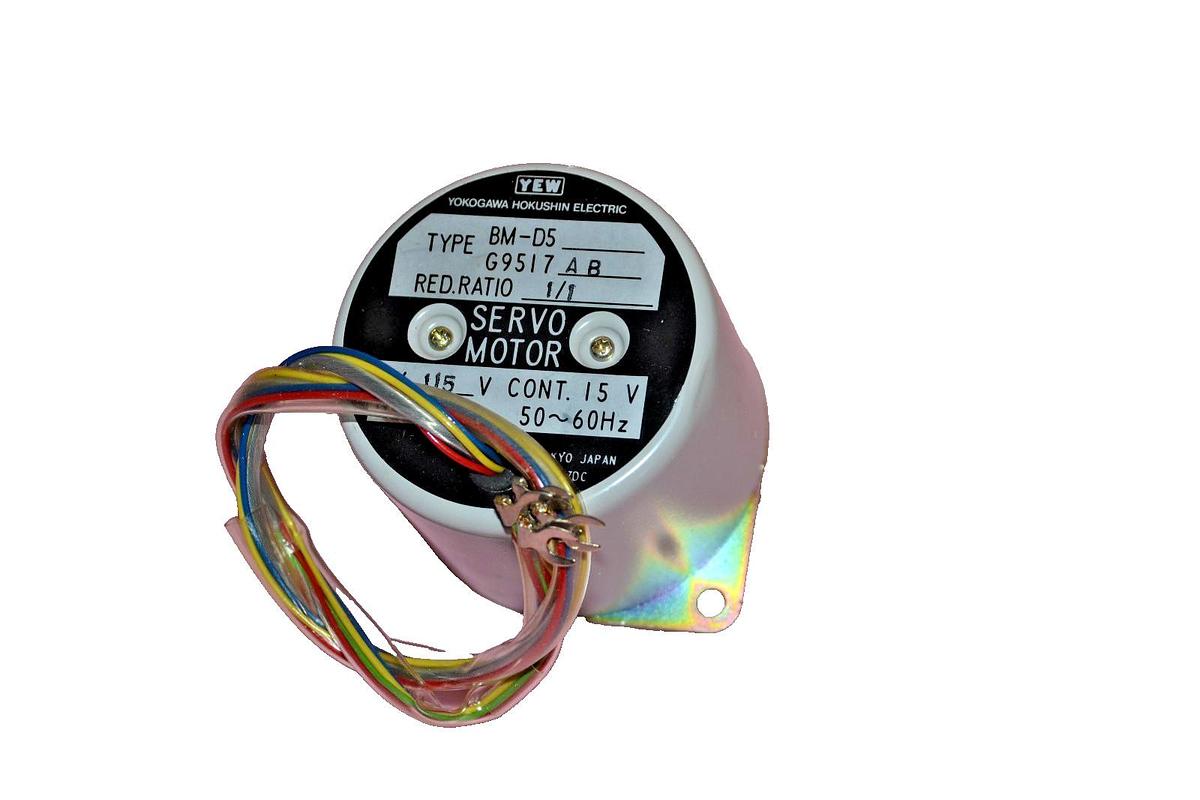Yokogawa YEW Servo Motor BM-D5 BMD5 G9517AB Ratio: 1/1 115v NEW