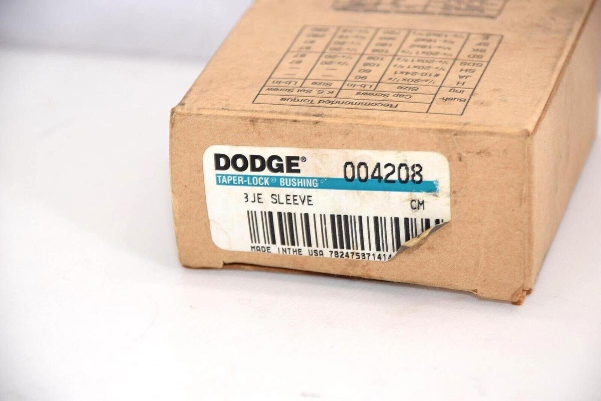 DODGE 3 JE 3JE sleeve 004208  Taper-lock Bushing
