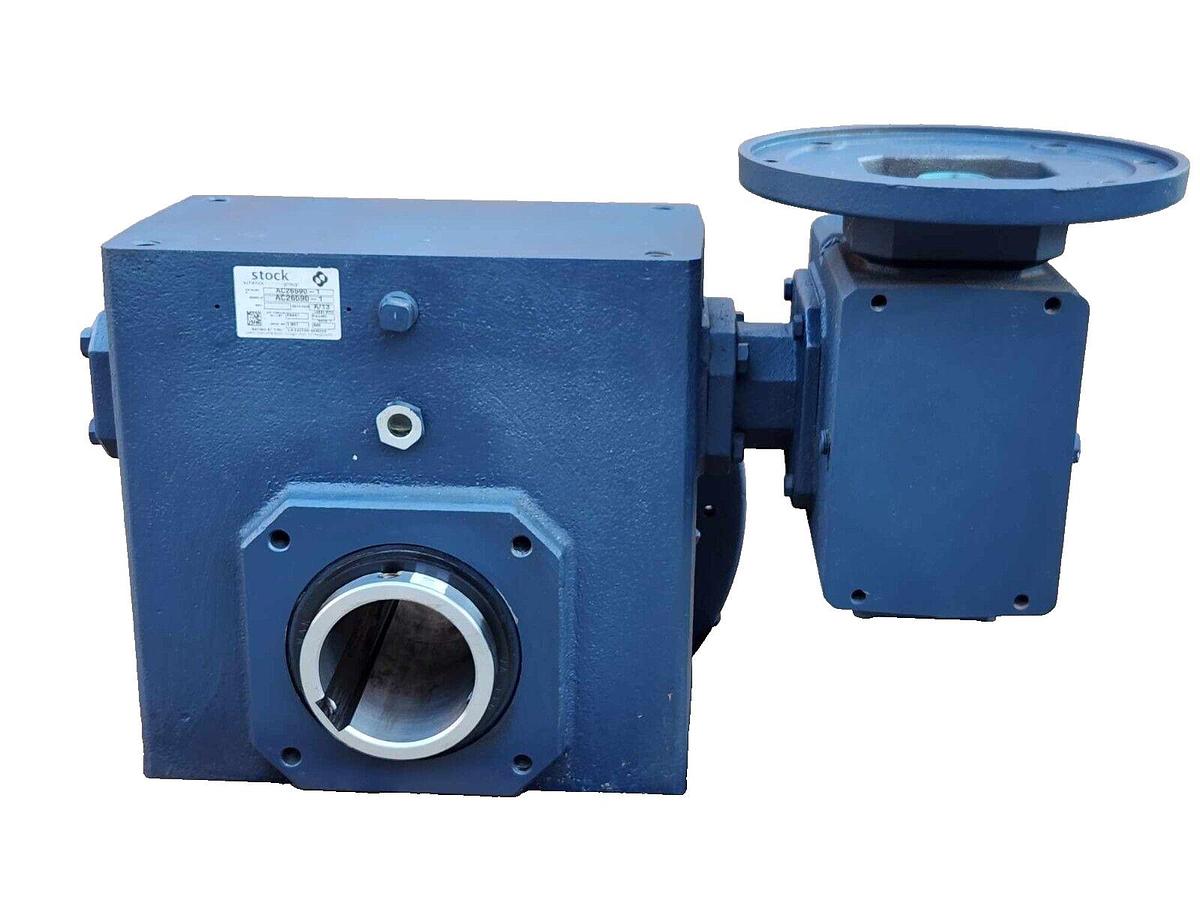 Stock GearBox  AC26590-1  1.951HP 600:1 Ratio, large heavy duty gear box (New)