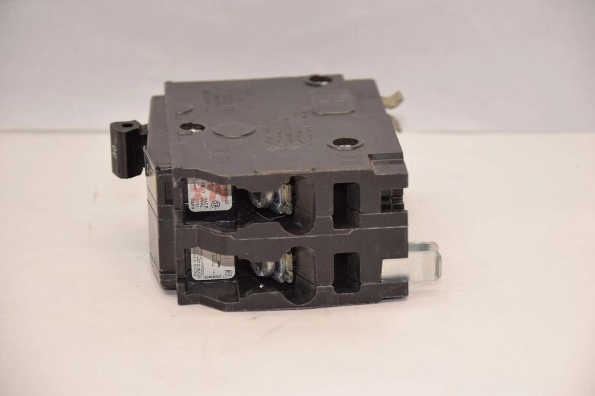 Square D Breaker DW-7810 HACR QO 30A 30 Amp 2 Pole 2P 120/240v (New)