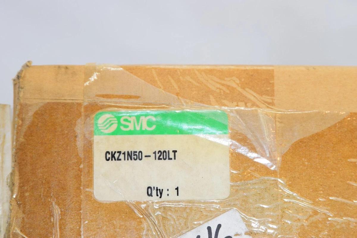 (NEW) SMC CKZ1N50-120LT Pnuematic Clamp Cylinder