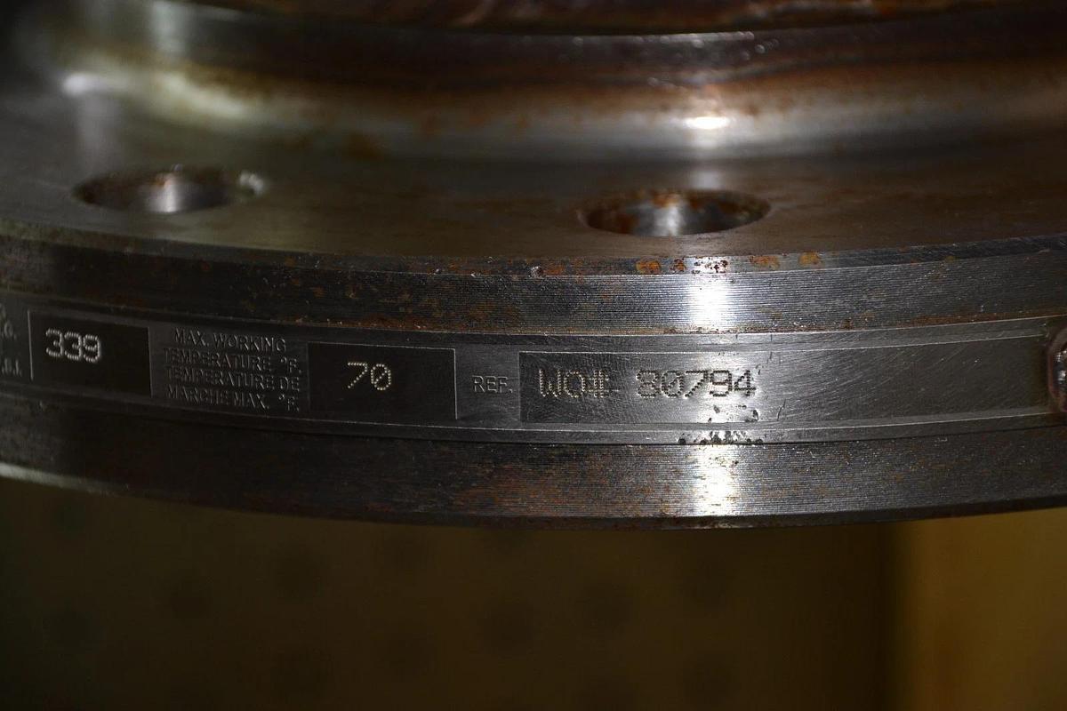 Senior Flexonics 6"x12" Expansion Joint Stainless Steel Flex  6" Flow 12" flange