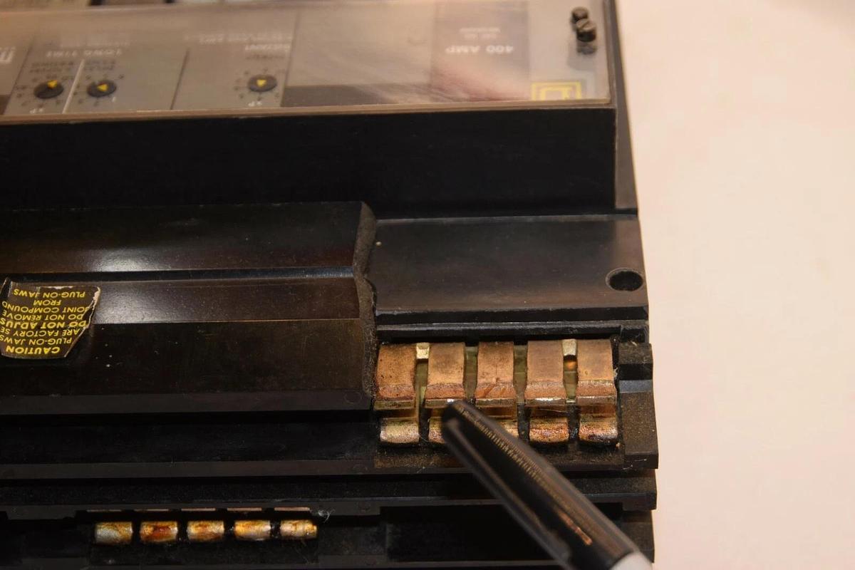 Used SQUARE D I-LINE ME436LI 400A 400 Amp A 600V CIRCUIT BREAKER 400A Trip ME4400RP