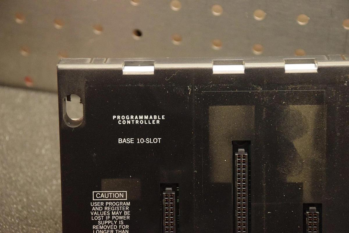 Used GE FANUC IC693CHS391E 10 SLOT EXPANSION BASEPLATE